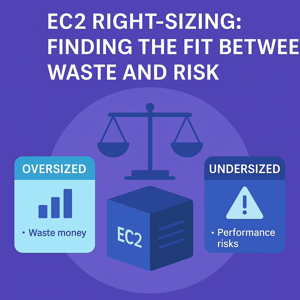 📏 EC2 Right-Sizing: Finding the Fit Between Waste and Risk